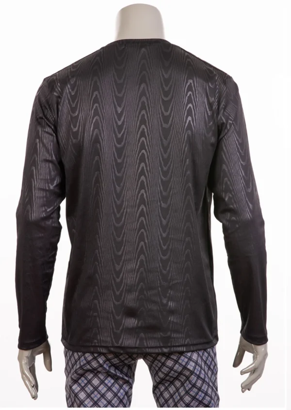 Black Wave Tech Long Sleeve Tee - Image 2