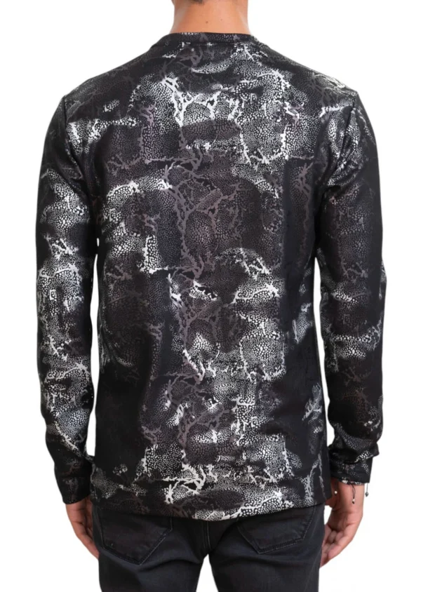 Black Silver Thunder Tech Tee - Image 4