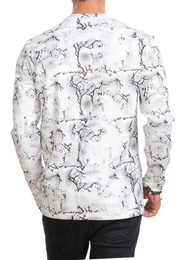 White Silver Thunder Tech Tee - Image 4
