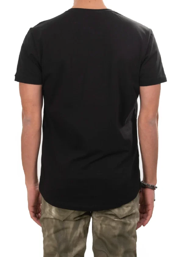 Black Snake Partial Velvet Tee - Image 4