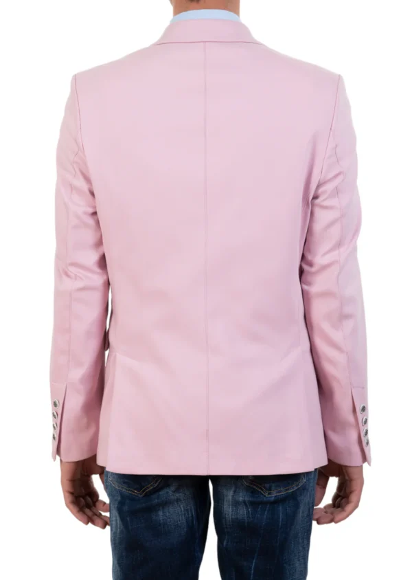 Pink Wide Lapel Performance Blazer - Image 4